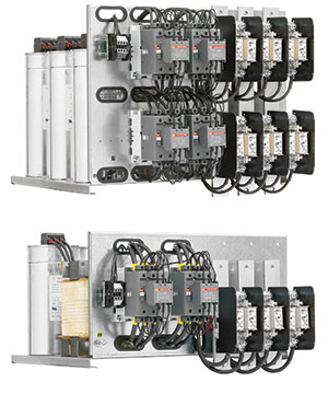 modular racks for gas capacitors
